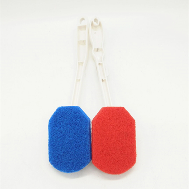 New creative long handle non-stick frying pan brush Long handle cleaning brush Kitchen dishwashing degreasing pan brush