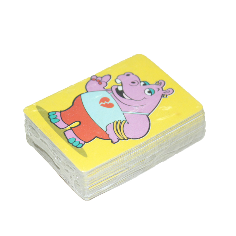 Super small mini poker card card card cute children cartoon pattern card Kim Dong Lok Application Scenario
