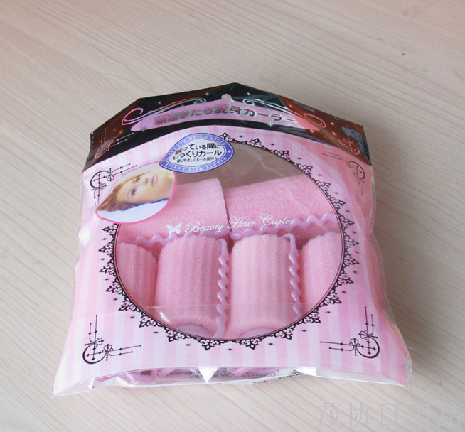 Fashion Curly hair Sponge Hair styling Hair curlers inside buckle curly pear flower curly bangs curly hair tools