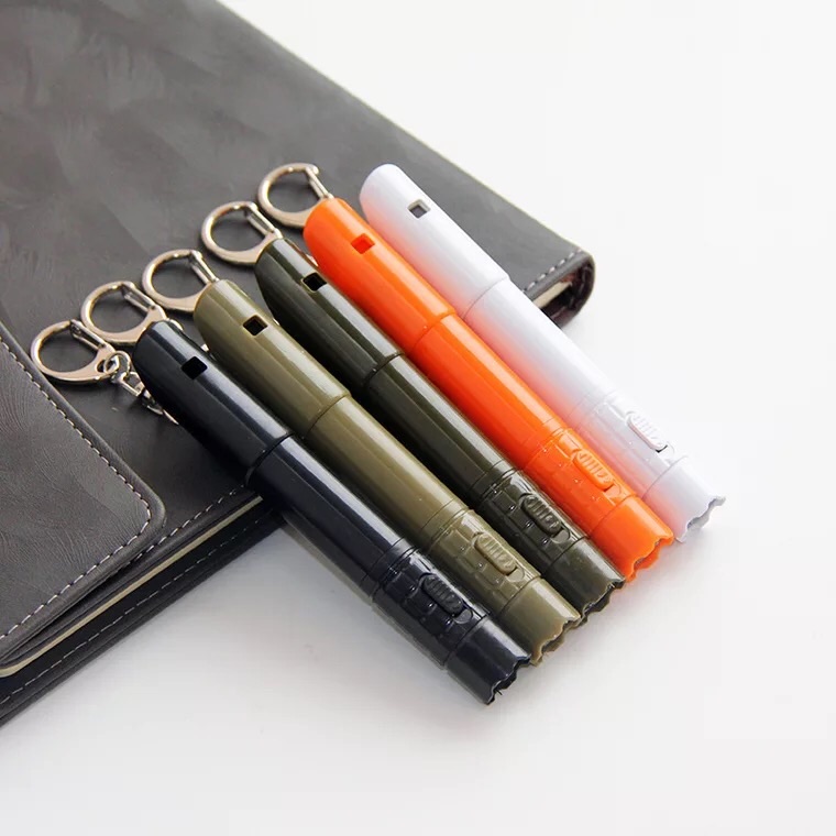 bks创意文具 创意多功能口哨圆珠笔 照明灯圆珠笔 广告笔