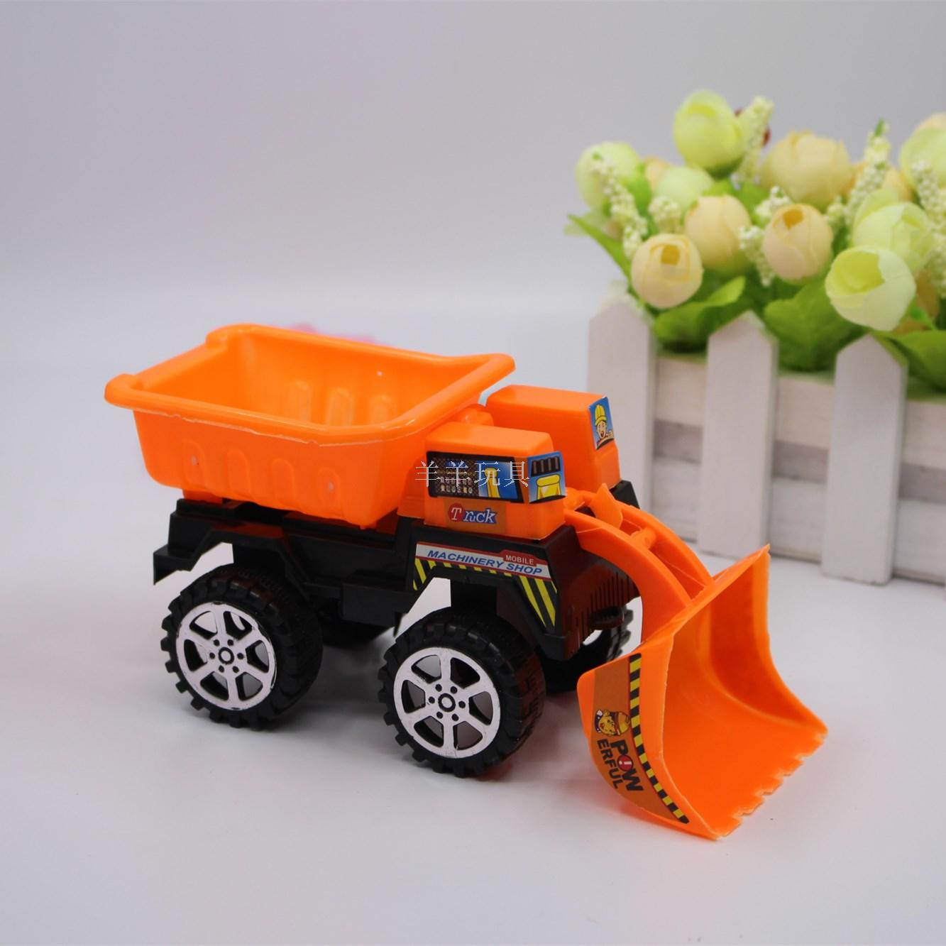 Bulldozers, engineering vehicles, dual-purpose vehicles, children's simulation car models, street stall supplies