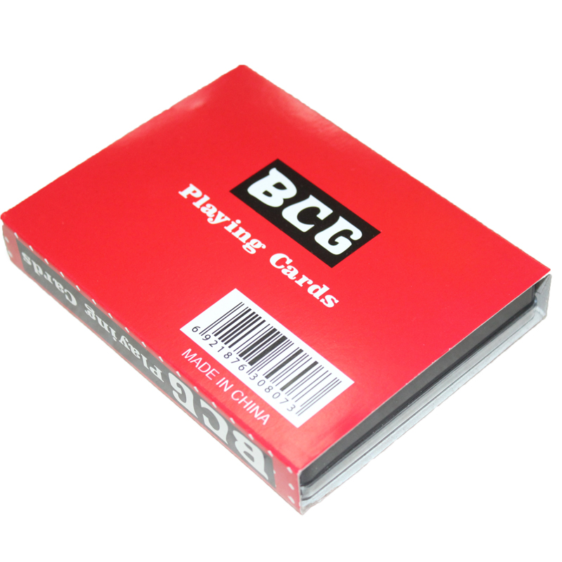 BCG plastic 25S double pair plastic brand new waterproof foreign trade poker Application Scenario