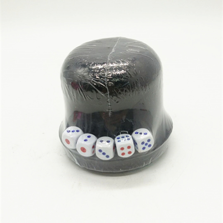 单个骰盅 圆形彩色骰盅 酒吧夜店KTV用品带底盖筛盅产品图