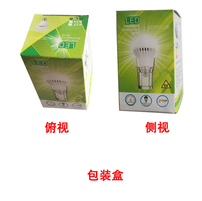 7W Led Emergency Bulb Led Plastic Bulb Energy-Saving Light Power Failure Emergency Light Application Scenario
