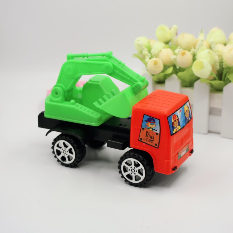 Wholesale of engineering vehicles, excavators, excavators, toys for children aged 3-6, and children's street stall supplies Specification image