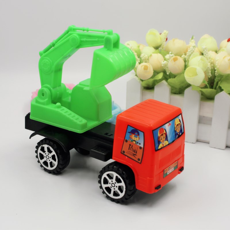 Wholesale of engineering vehicles, excavators, excavators, toys for children aged 3-6, and children's street stall supplies