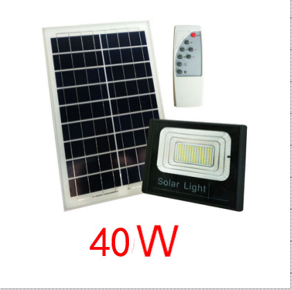 40W high-brightness solar floodlight, waterproof solar LED floodlight