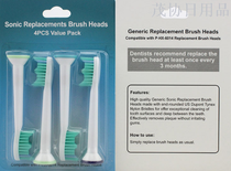 HX6014 electroplated ring electric toothbrush head