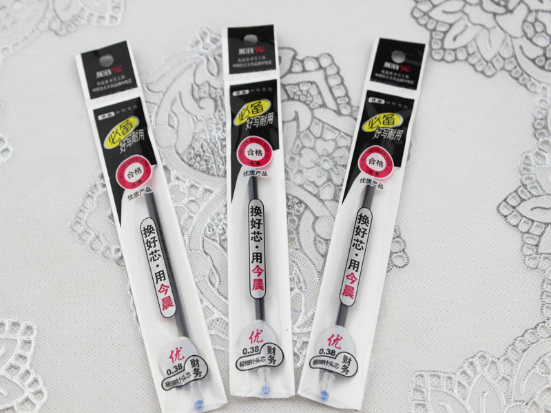 Wholesale price of 5003 Jinsheng full needle tube 0.35m ordinary replacement gel pen refill at factory Specification image