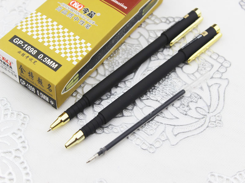 Jinsheng 1898 Office Stationery, gel pens, student writing tools, financial examination ballpoint pens wholesale details Picture