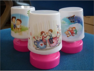 LED white light night light, cartoon pat light