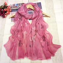 New fashion scarf wholesale silk scarf silk silk scarf silk swoop swoop butterfly silk scarf