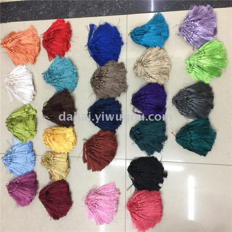 手工涤纶线流苏围巾礼盒箱包玩具饰品 家纺等服装辅料
