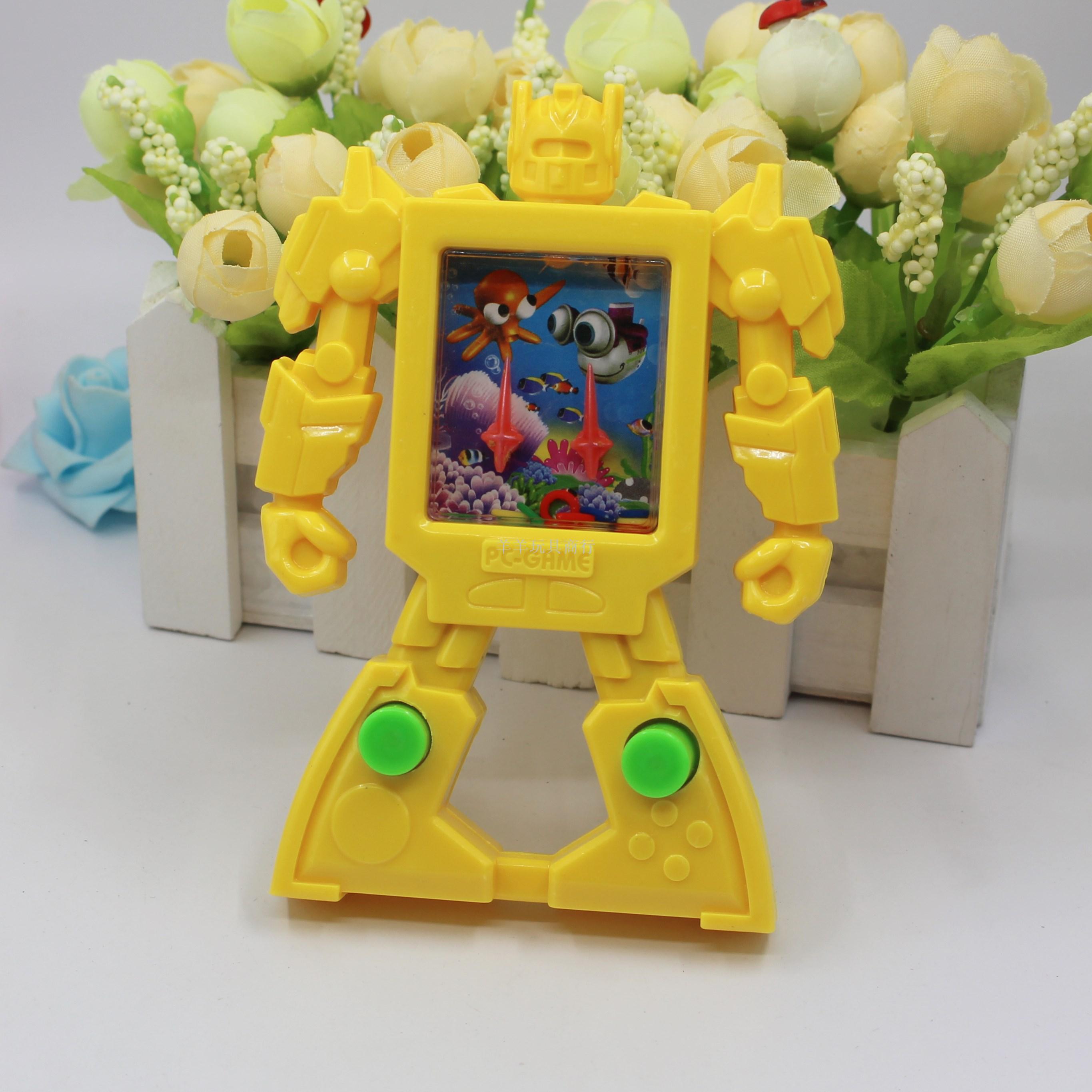 One-yuan and two-yuan store toy wholesale, large water machine, robot water machine, transformable water machine