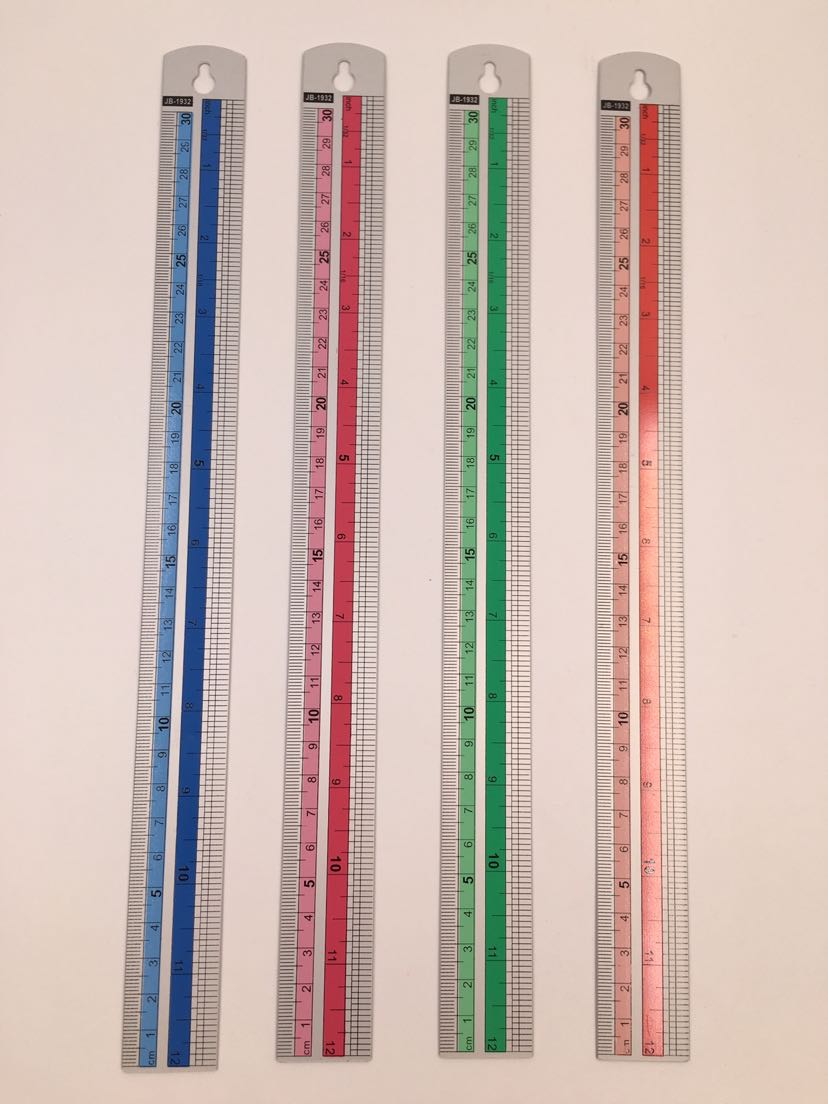 ？ 铝合金尺子15cm 20cm 30cm铝尺