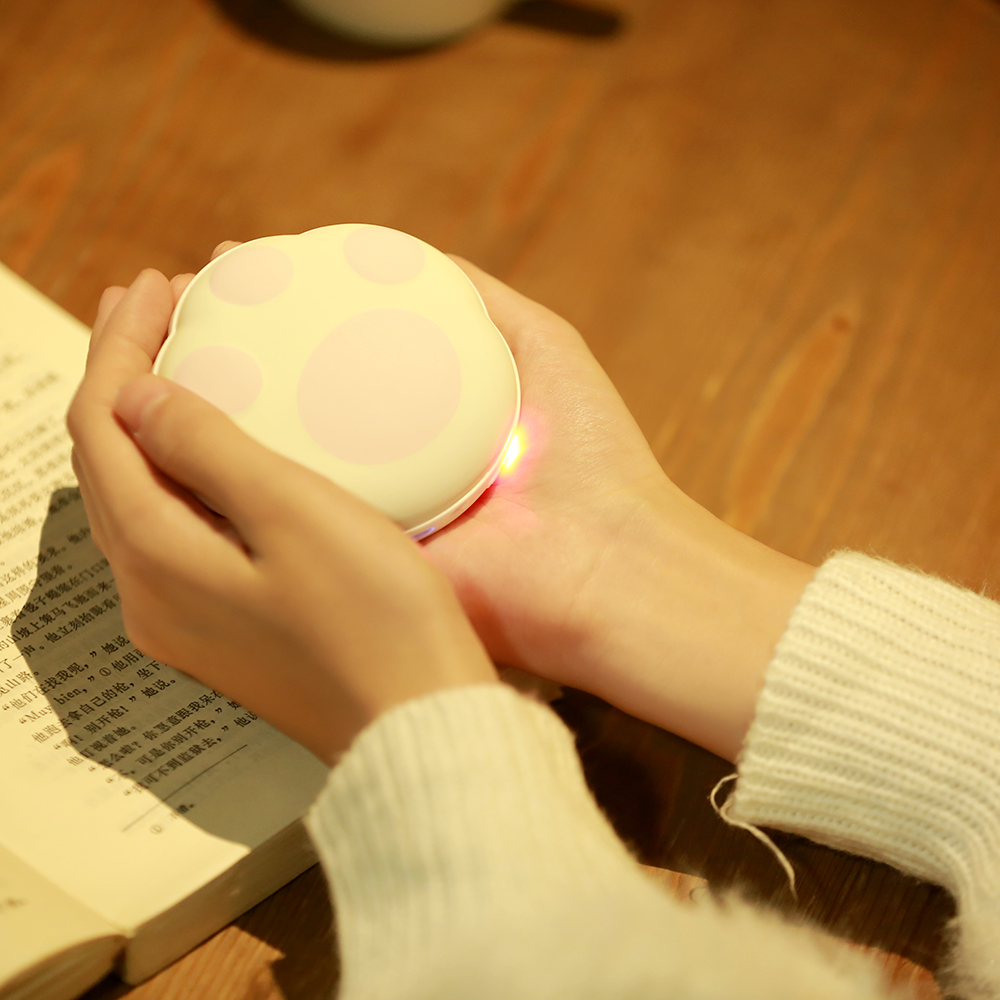 Bear Paw Electric Hand Warmer Usb Charging Warm Baby Macaroon Cat Claw Hand Warmer Holiday Gift details Picture