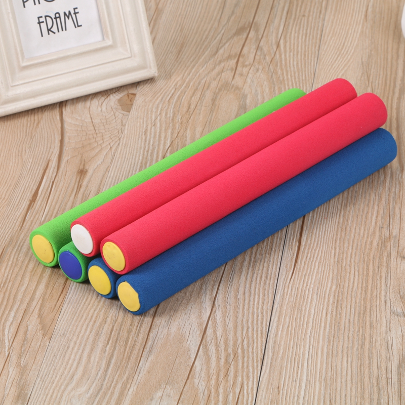 田径比赛接力棒防滑海绵套接力棒幼儿园早操健身棒