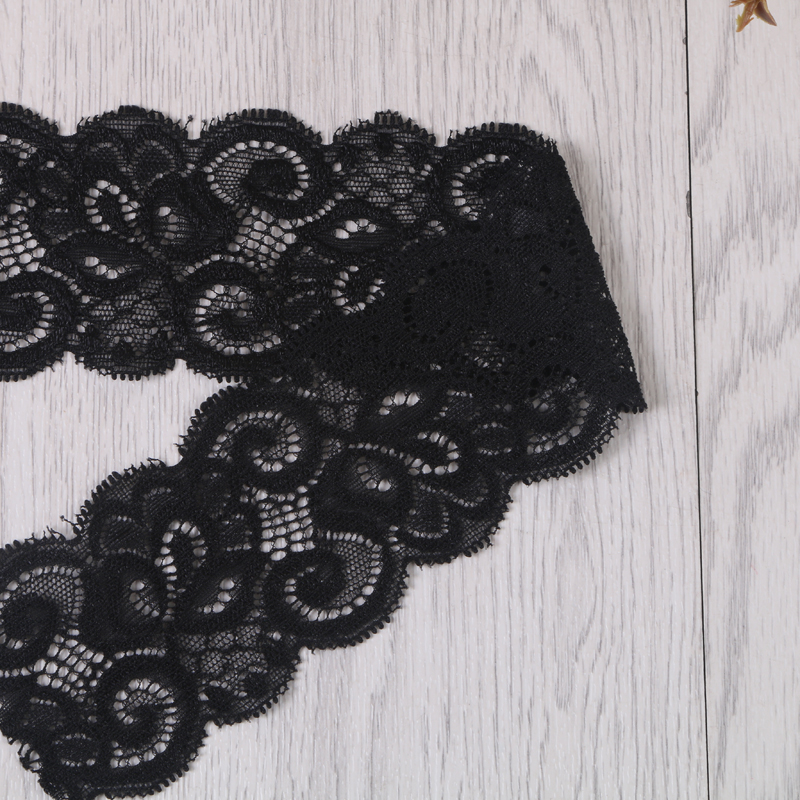 Factory direct sales of patterned hollowed-out curtains, clothing lace accessories, 6 cm wide specifications Specification image