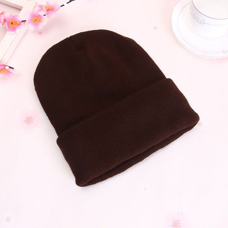 Nitrile wheel knitted caps for both men and women details Picture