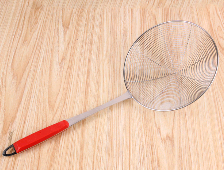 多功能家用厨房网油炸过滤漏勺 不锈钢线漏批发细节图