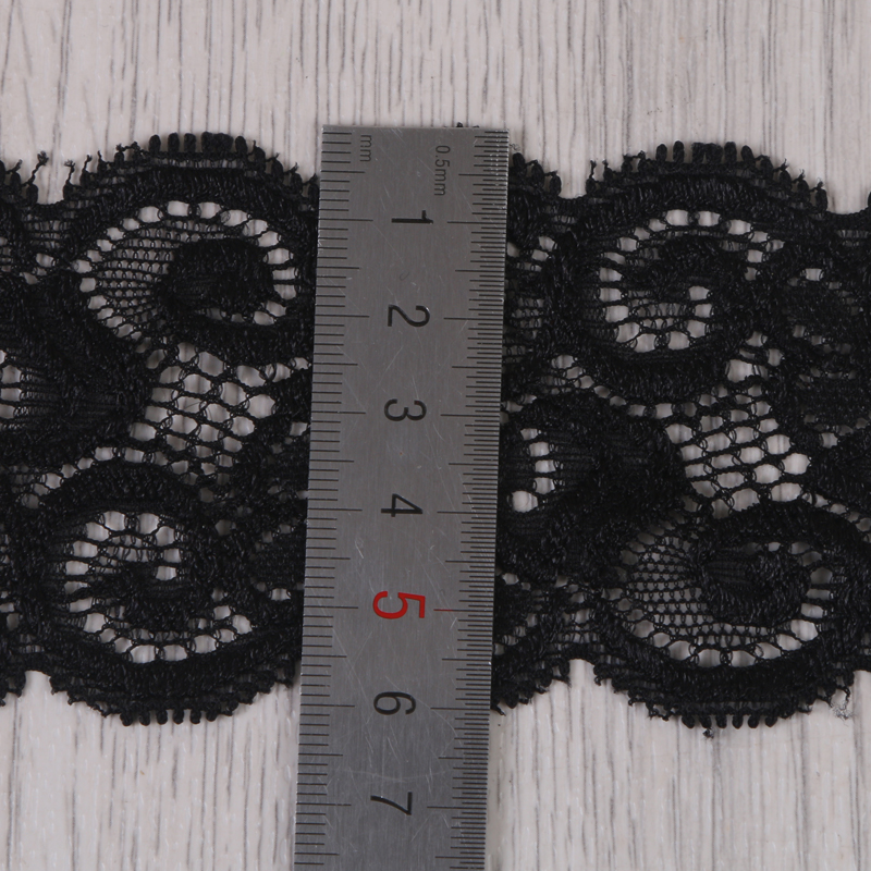 Factory direct sales of patterned hollowed-out curtains, clothing lace accessories, 6 cm wide specifications Application Scenario