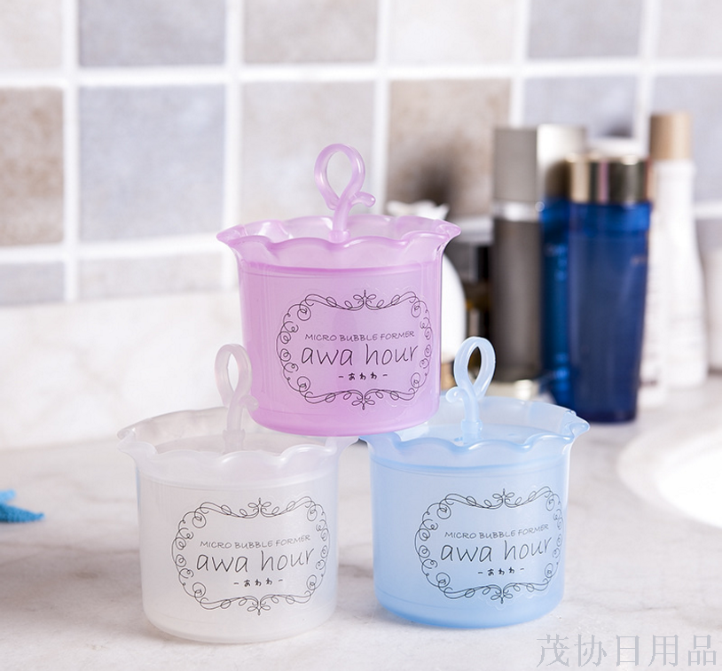 Facial cleanser and cleanser, facial cream bubbler, foaming bottle, bubble cup bubbler