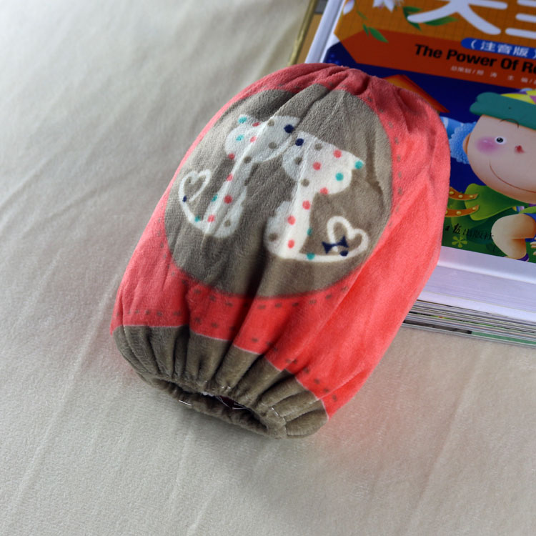 热销卡通袖套 新款情侣猫咪水晶超绒袖套 学生短款袖套