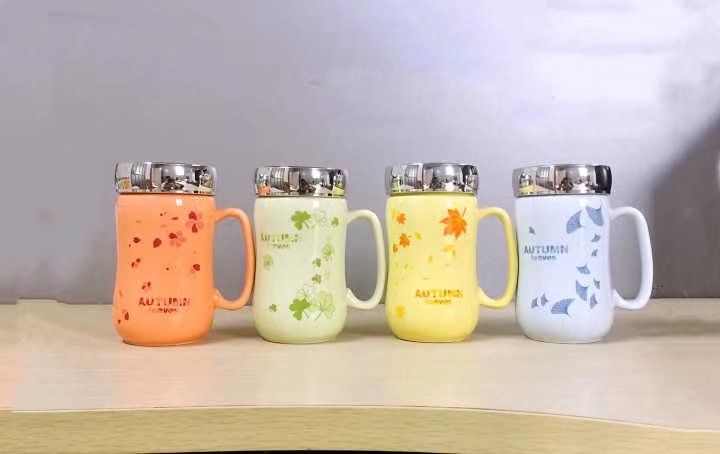 水杯杯子陶瓷杯保温杯礼品紫砂杯广告杯景德镇促销早餐杯牛奶杯图