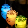 Creative wine glass humidifier, USB seven-color light for water replenishment Application Scenario