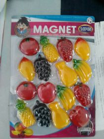 Magnet refrigerator paste fruit refrigerator paste decorative paste