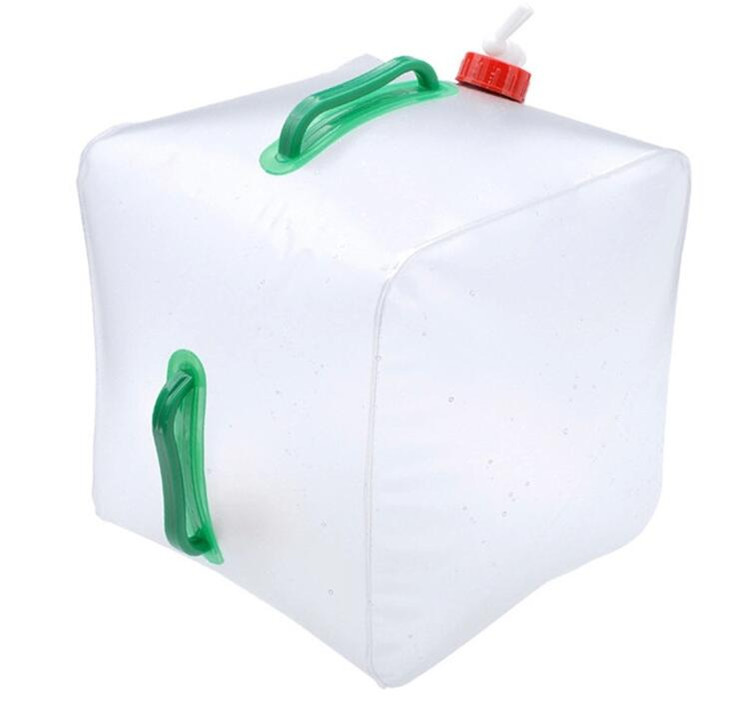 户外20L折叠水袋大容量便携式盛水水壶塑料水桶野营用品详情图2