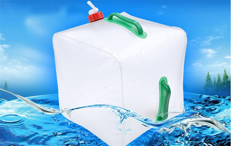 户外20L折叠水袋大容量便携式盛水水壶塑料水桶野营用品详情图4