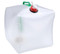 户外20L折叠水袋大容量便携式盛水水壶塑料水桶野营用品细节图