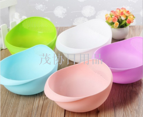 Small model rice shaper colorful thickened basket household rice shaper basin washing basket