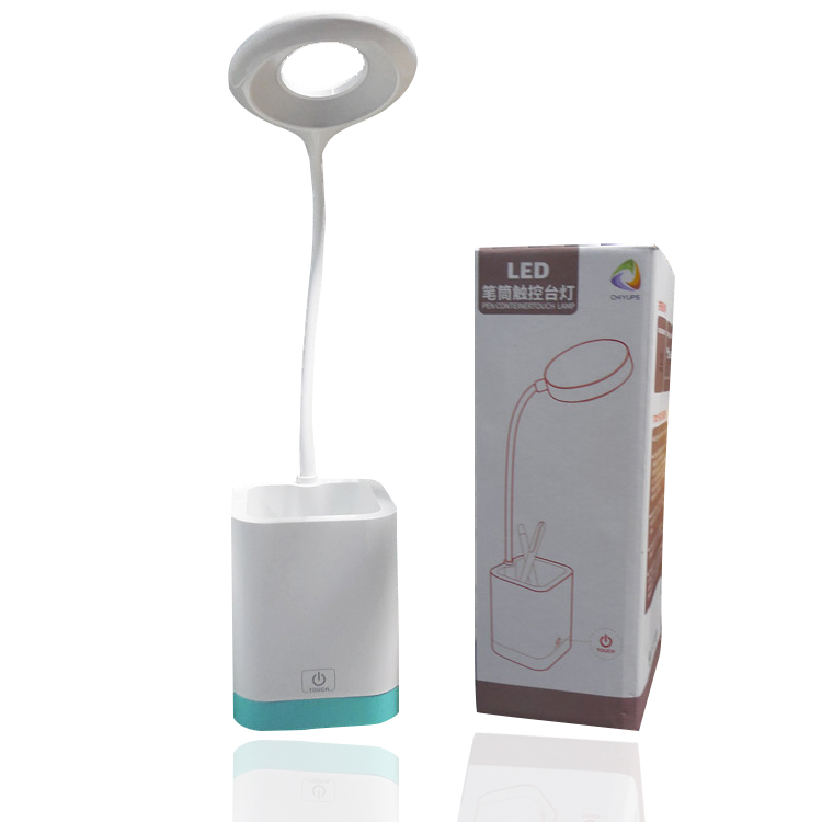 led desk lamp, charging, college student study desk, eye-protecting lamp, bedroom dormitory, children's pen holder, reading small desk lamp Application Scenario