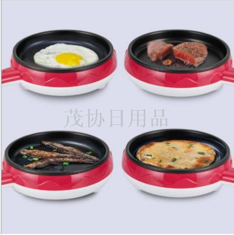 Double egg stewing mini automatic power off egg cooker Student dormitory small frying pan breakfast machine egg cooker