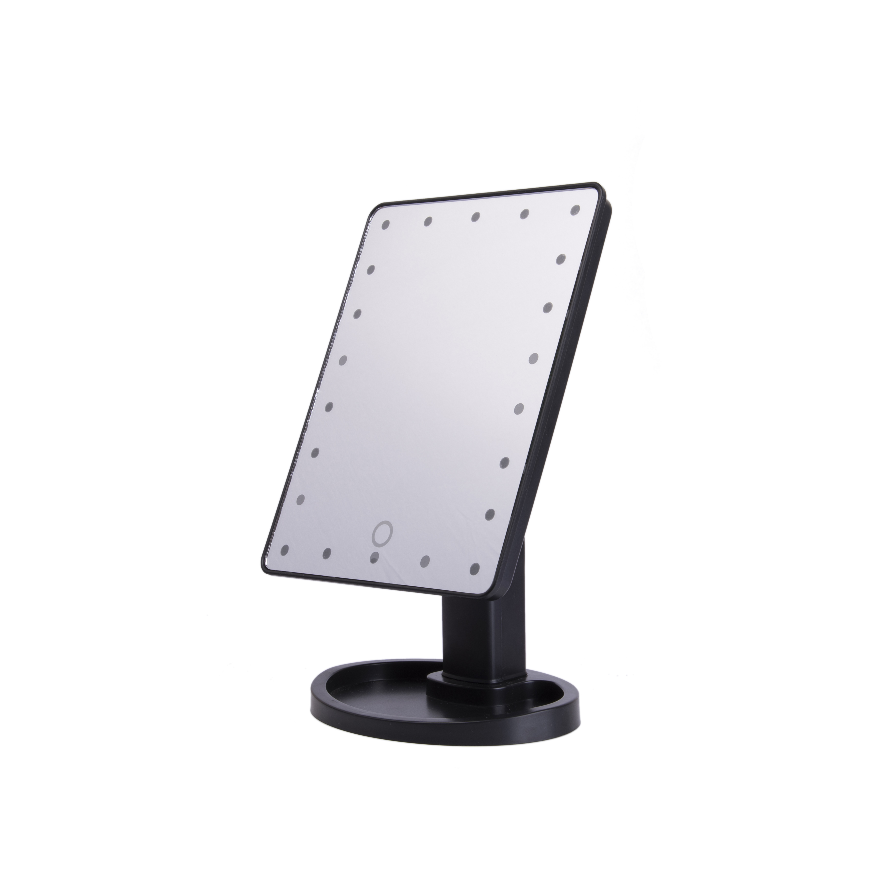 LED makeup mirror with light touch screen desktop light, square dressing mirror, large table lamp, princess mirror, portable mirror Application Scenario