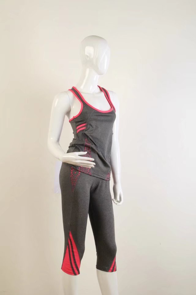 新款瑜伽套装两件套瑜伽服瑜伽裤