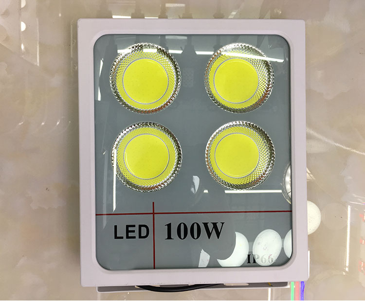 50W New Ledcob Floodlight Outdoor Lighting Floodlight White Explosion Specification drawing