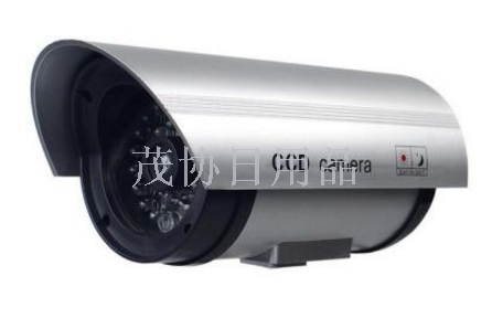 新款 仿真摄像头假监控仿真监控假摄像头 枪式金属支架产品图