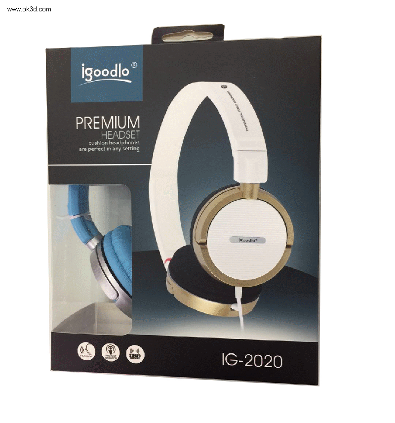 Headset computer headset with microphone Bluetooth Headset IgOOdLO365 thumbnail