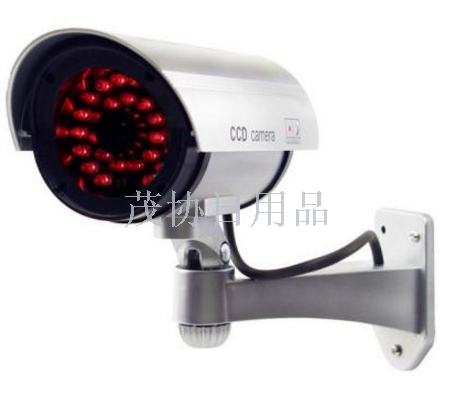 360度红外仿真摄像头仿真监控 假监控假摄像头30个灯全亮产品图