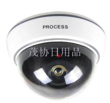 高仿真度 带灯 假监控器 假半球仿 真半球 仿真摄像头