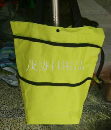 Folding tugboat bag shopping cart luggage driver pull cart folding portable grocery cart