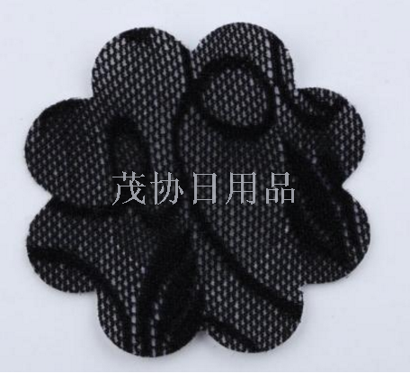 Disposable lace fabric sex nipple stickers with seven-angled small flowers, breathable and anti-protruding nipple stickers Specification image