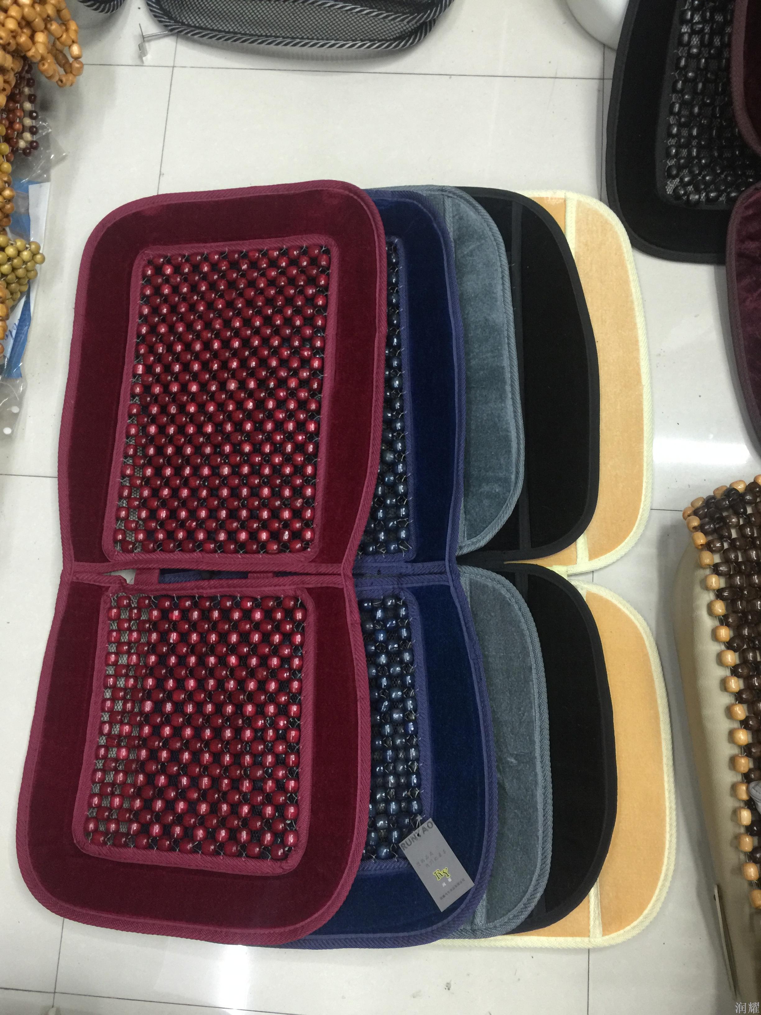 Car camphor wood bead seat cushions, bamboo strips, car pine wood seat cushions, car seat cushions, wood beads, car seat cushions