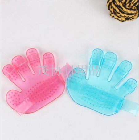 Dog bath brush Pet massage brush Cat cleaning supplies tools Bath brush