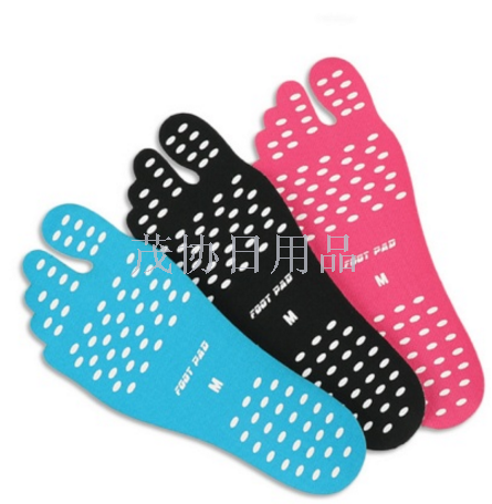 Overseas bestseller Nakefit beach invisible anti-slip insoles, foot heat insulation and waterproof foot socks Specification image