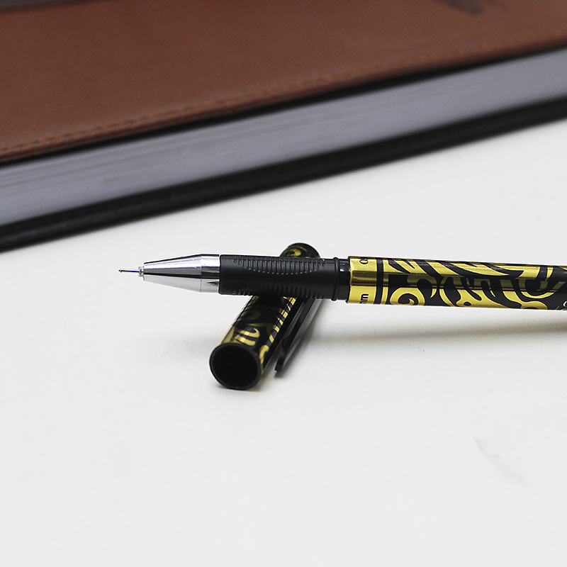 Jinsheng GP-763 needle tube 0.5mm Stationery, student, white-collar, office and business black fountain pen details Picture