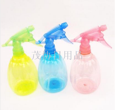 TV电视购批发浇花器 浇花瓶 理发工具 塑料喷壶500ml